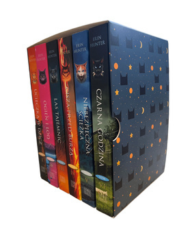 Wojownicy. Tom 1-6. Pakiet książek w etui, Erin Hunter