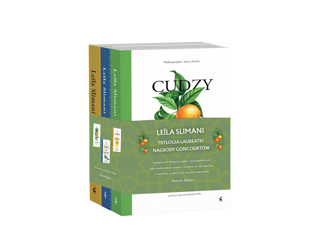 Pakiet - Cudzy kraj+ Patrzcie jak tańczymy+ Zostanie we mnie ogień, Leila Slimani
