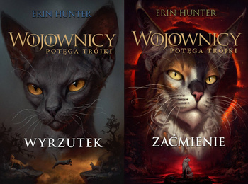 Wyrzutek + Zaćmienie. Wojownicy. Potęga Trójki. Tom 3-4, Erin Hunter