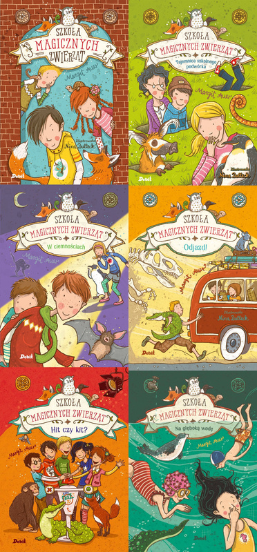 Szkoła magicznych zwierząt. Tom 1-6, Margit Auer