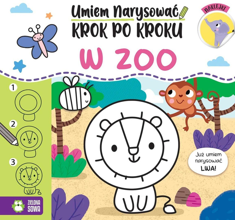 Umiem narysować krok po kroku. W zoo, Agnieszka Matz