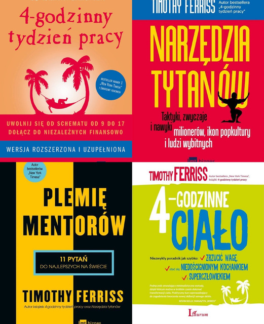 4-godzinny tydzień pracy, Timothy Ferriss Pakiet 4