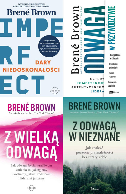 Dary niedoskonałości PAKIET 4, Brene Brown