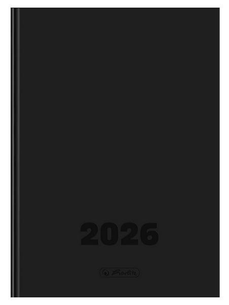 Kalendarz 2026 B5 dzienny Szefa DTP czarny HERLITZ