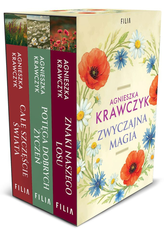 Pakiet: Całe szczęście świata / Potęga dobrych życzeń / Znaki naszego losu, Agnieszka Krawczyk