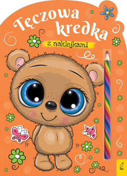 Tęczowa kredka. Miś,