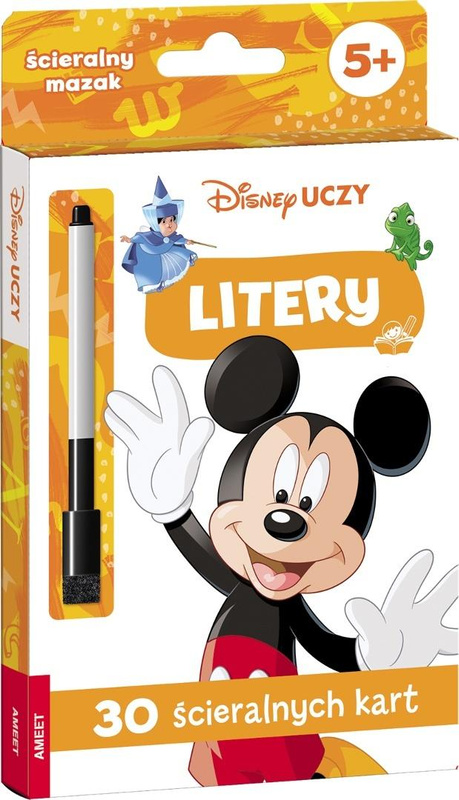 Disney Uczy. Litery. Karty, praca zbiorowa