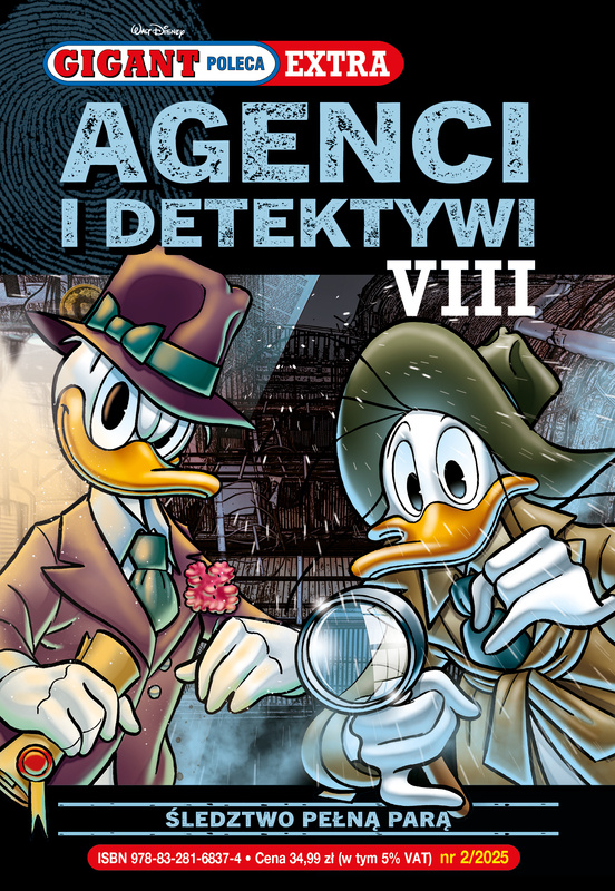 Agenci i Detektywi VIII. Śledztwo pełną parą. Gigant Poleca Extra, Tom 2/2025, Opracowanie zbiorowe