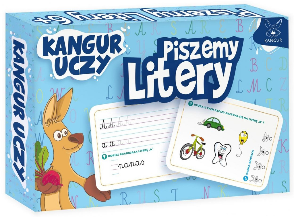 Kangur Uczy - Piszemy Litery