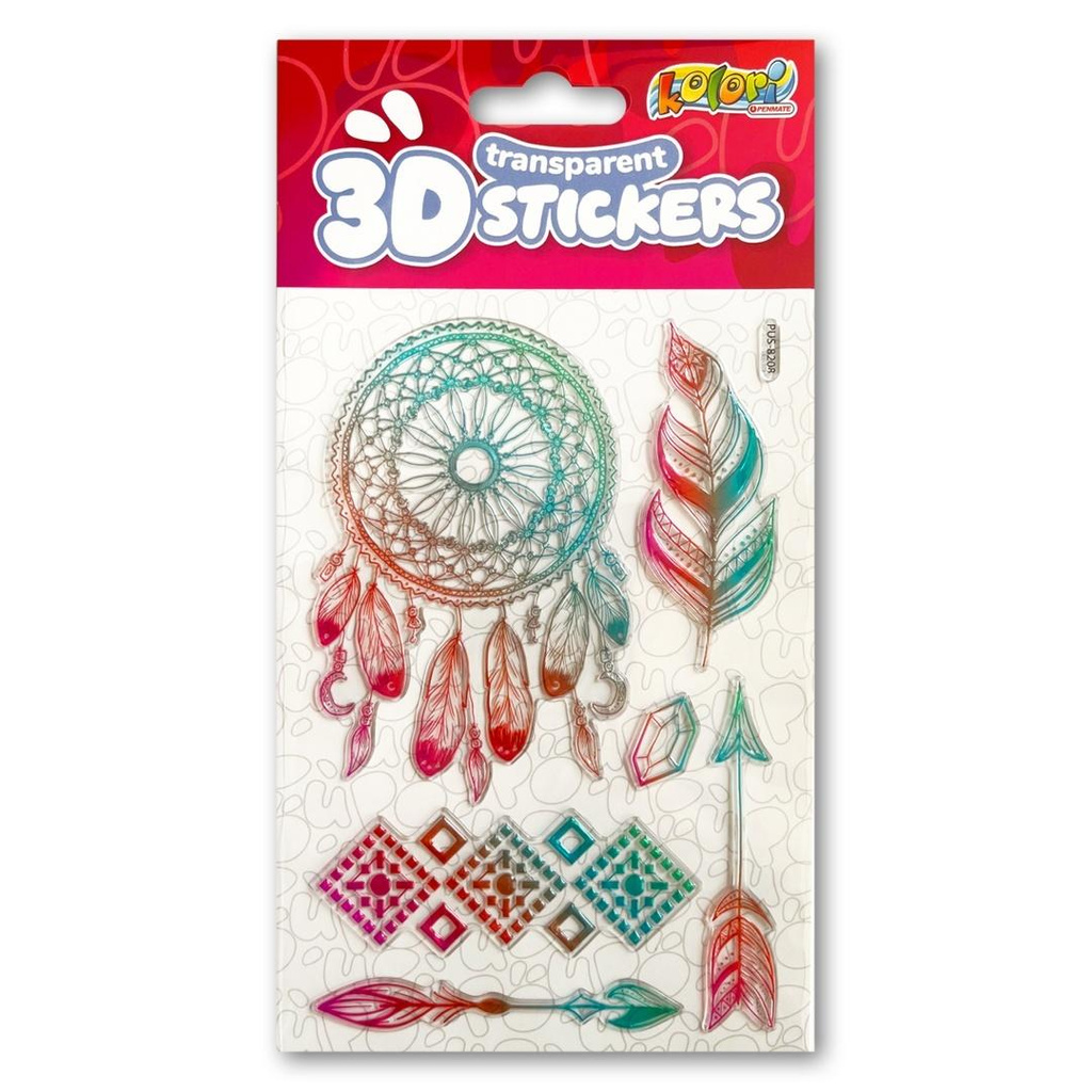 Naklejki 3D Transparent Dream Catcher