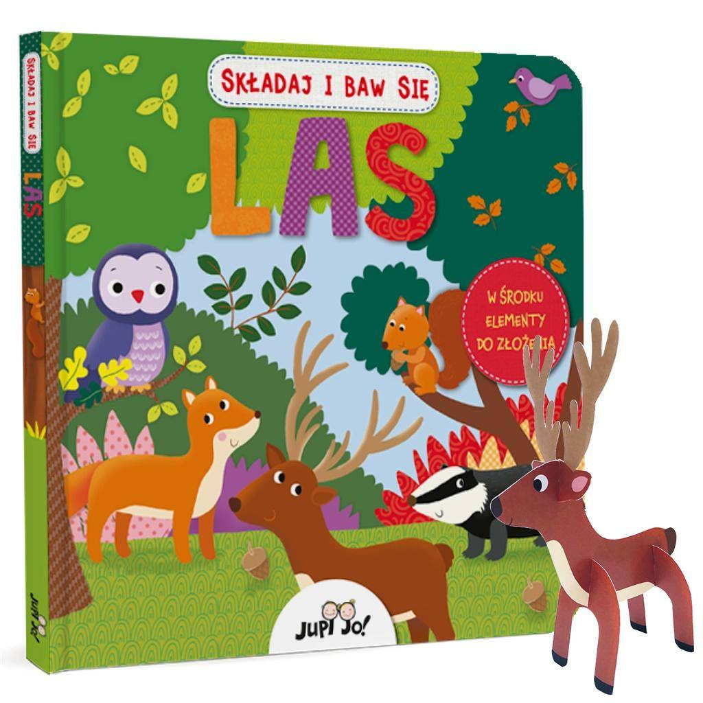 Składaj i baw się. Las - Noopur Thakur, Joanna Olejarczyk, Annabel Stones