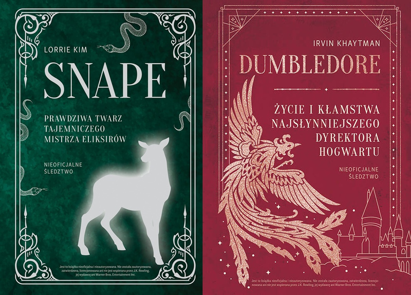 Snape. Prawdziwa twarz... + Dumbledore. Życie i kłamstwa...