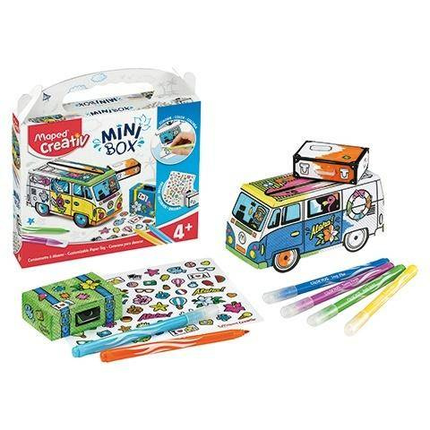 Zestaw z furgonetką do kolorowania MAPED