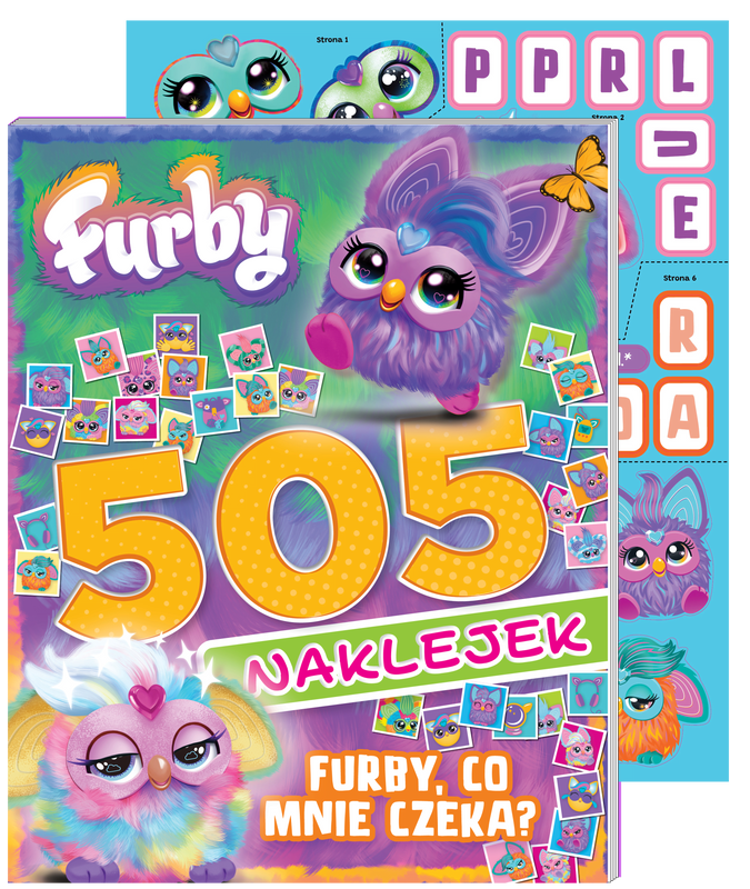 Furby, co mnie czeka? 505 naklejek, Opracowanie zbiorowe