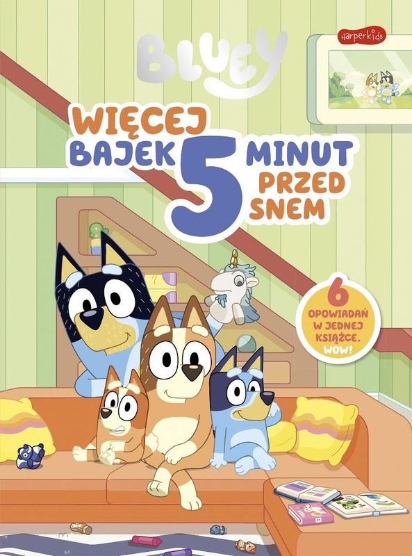 Bluey Więcej bajek 5 minut przed snem, LUDO