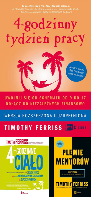 4-godzinny tydzień pracy Pakiet 3, Timothy Ferriss