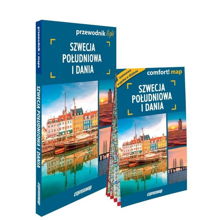 Szwecja południowa i Dania light: przewodnik +mapa, praca zbiorowa