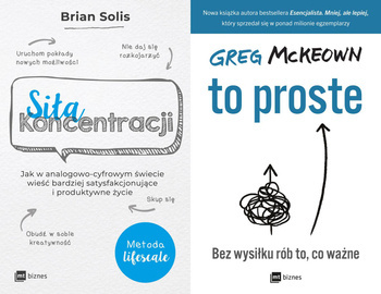 Siła koncentracji + To proste PAKIET 2