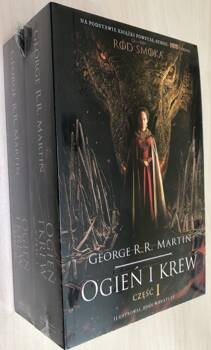 PAKIET Ogień i krew. Tom 1-2 /Okładka serialowa/, George R.R Martin