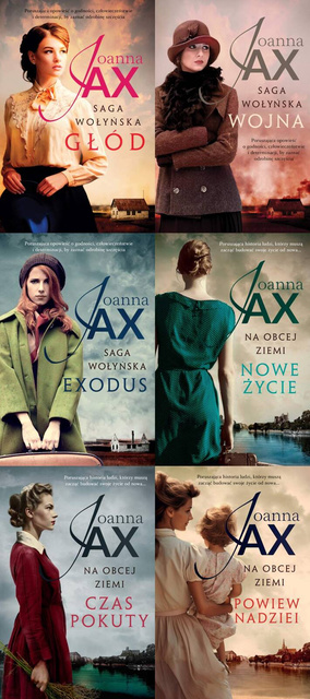 Saga wołyńska. Tom 1-6, Joanna Jax