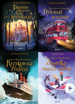 Tajemne Bractwo Pana Benedykta. Tom 1-4, Trenton Lee Stewart