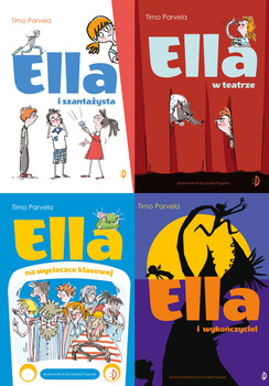 Ella i szantażysta. Tom 1-4, Timo Parvela