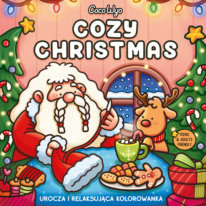 Cozy Christmas. Urocza i relaksująca kolorowanka, Coco Wyo