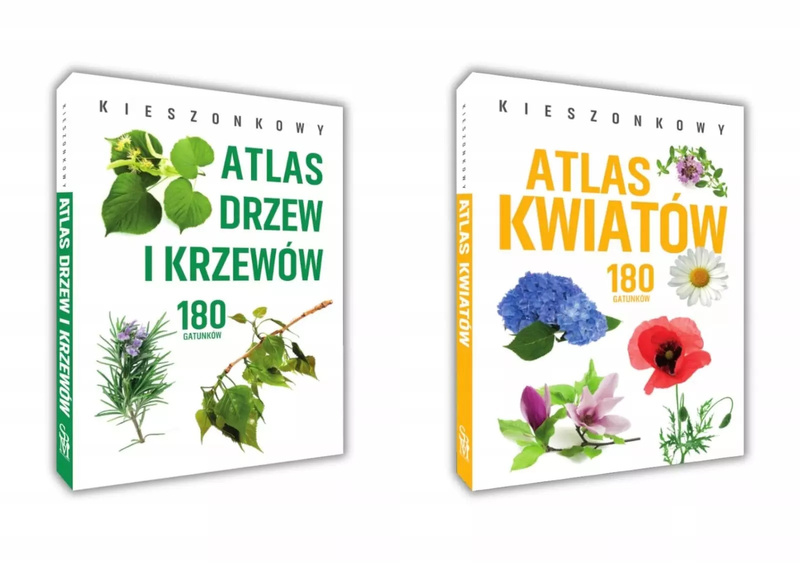 Kieszonkowy atlas drzew i krzewów + Kieszonkowy atlas kwiatów
