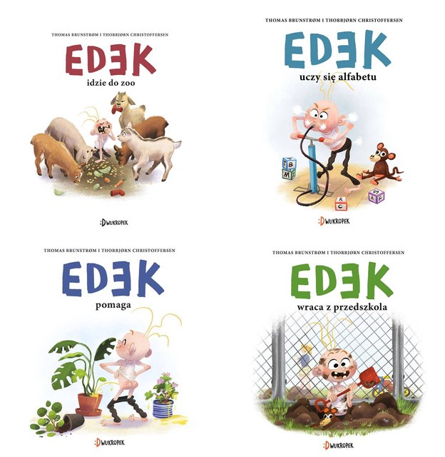 Edek idzie do zoo. Tom 1-4, Thomas Brunstrøm