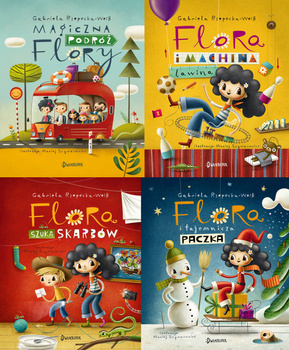 Flora. Tom 1-4, Gabriela Rzepecka-Weiss