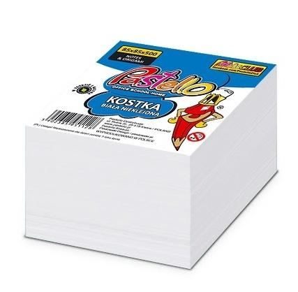 Kostka nieklejona ECO 85x85x50mm biała