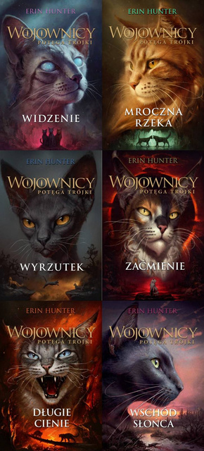 Wojownicy. Potęga Trójki. Tom 1-6, Erin Hunter