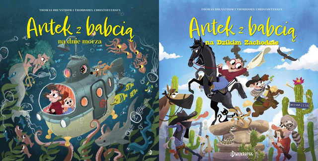 Antek i babcia. Tom 1-2, Thomas Brunstrøm