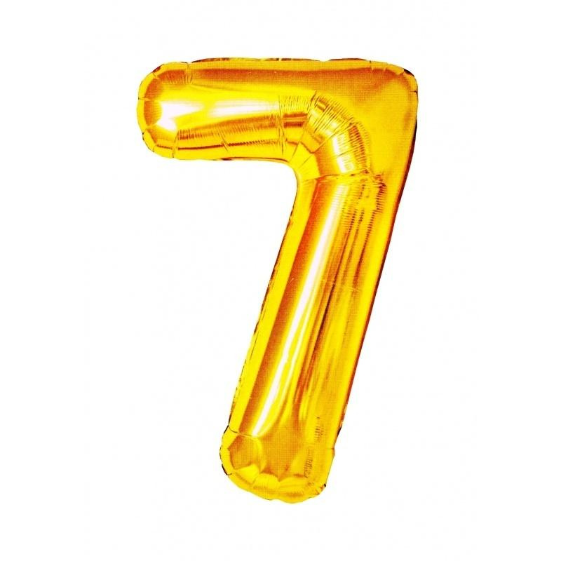 Balon foliowy złoty 7