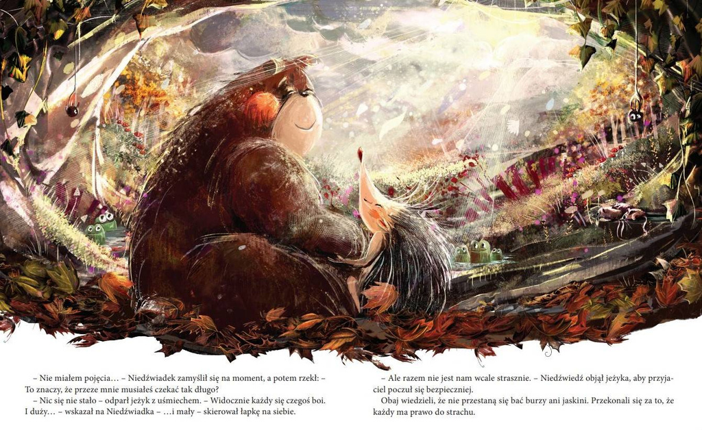 Niedźwiadek się boi, Monika Kamińska