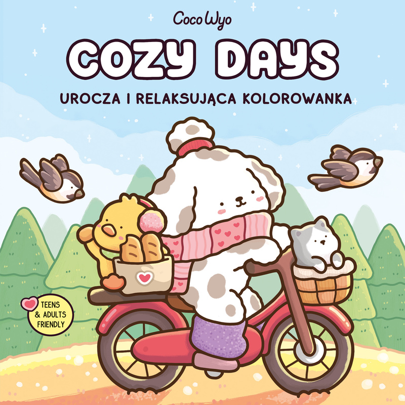 Cozy Days. Urocza i relaksująca kolorowanka, Coco Wyo