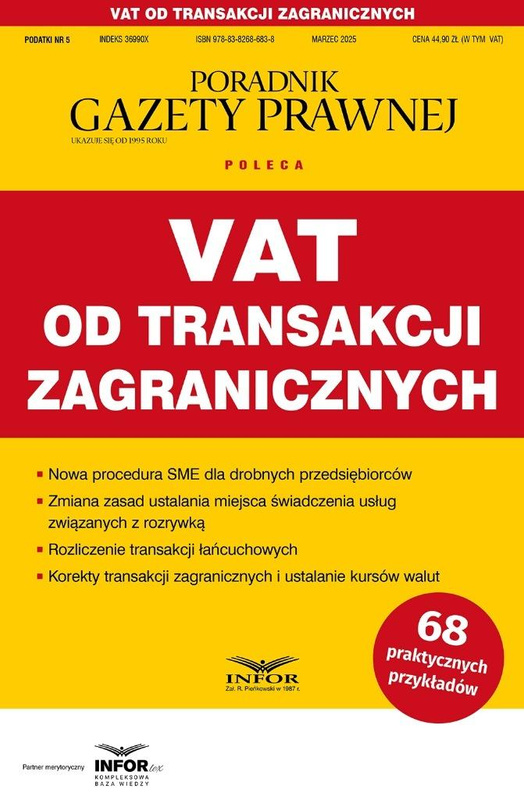 Vat od transakcji zagranicznych Podatki 5/2025, praca zbiorowa