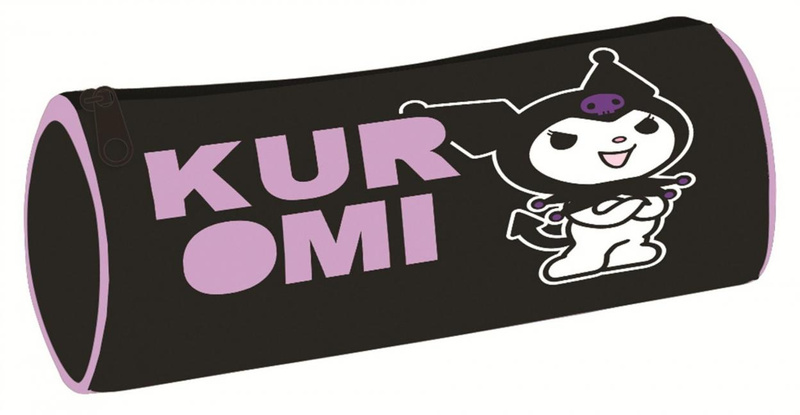 Piórnik tuba Kuromi Black