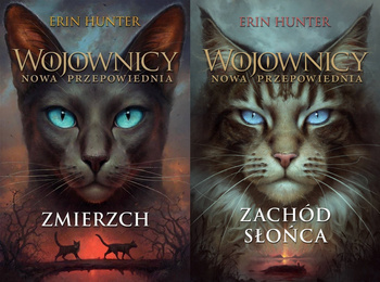 Zmierzch + Zachód słońca. Wojownicy. Nowa przepowiednia. Tom 5-6, Erin Hunter