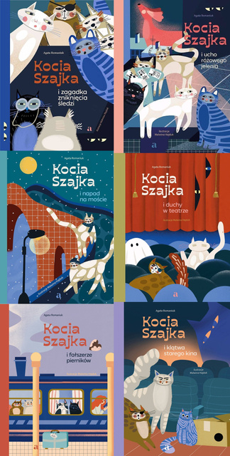 Kocia Szajka. Tom 1-6, Agata Romaniuk