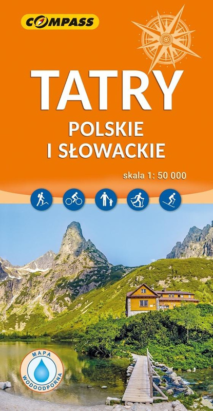 Mapa - Tatry Polskie i Słowackie 1:50 000, praca zbiorowa
