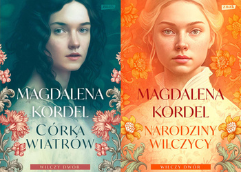 Wilczy dwór 2 tomy Córka wiatrów + Narodziny wilczycy, Magdalena Kordel