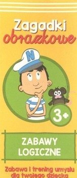 Kapitan Nauka Zagadki obrazkowe Zabawy logiczne 3+ - Magdalena Trepczyńska