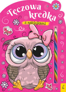Tęczowa kredka. Sowa,