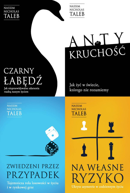 Czarny łabędź PAKIET 4, Nassim Nicholas Taleb
