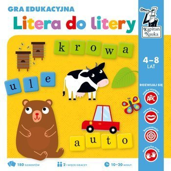 Kapitan Nauka. Litera do litery. Gra edukacyjna