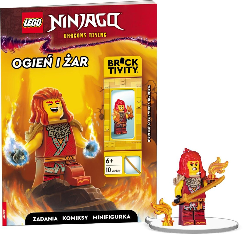 LEGO(R) Ninjago. Ogień i Żar, Ameet Sp.z O.o.