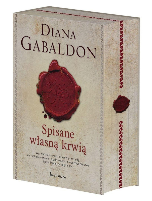 Spisane własną krwią (barwione brzegi), Diana Gabaldon