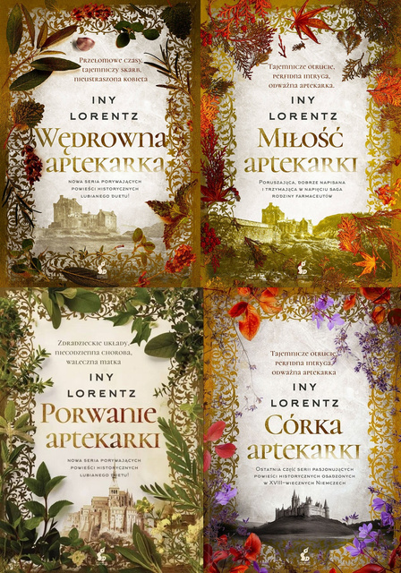 Wędrowna aptekarka. Tom 1-4, Iny Lorentz