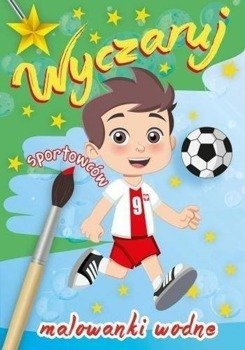 Malowanka wodna. Wyczaruj sportowców